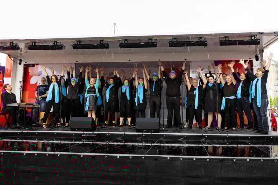 Voices in Change bei der „Regionstour Sparkasse Hannover“ 