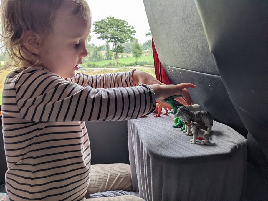 Auf der Busfahrt von Islamabad nach Lahore 