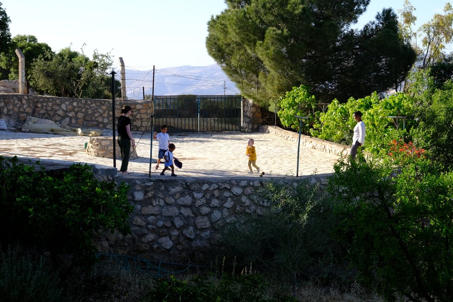 Für die Kinder ist es perfekt zum Spielen 