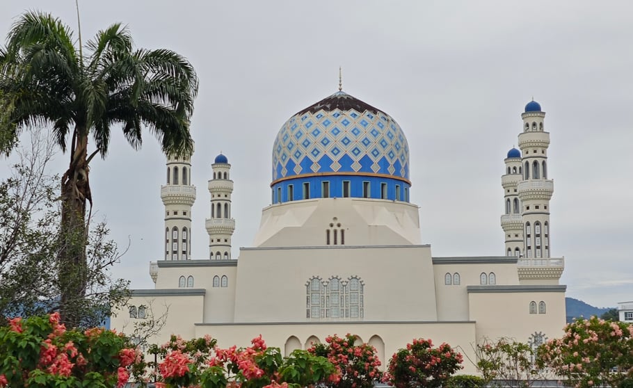 Floating Mosque in Kota Kinabalu 