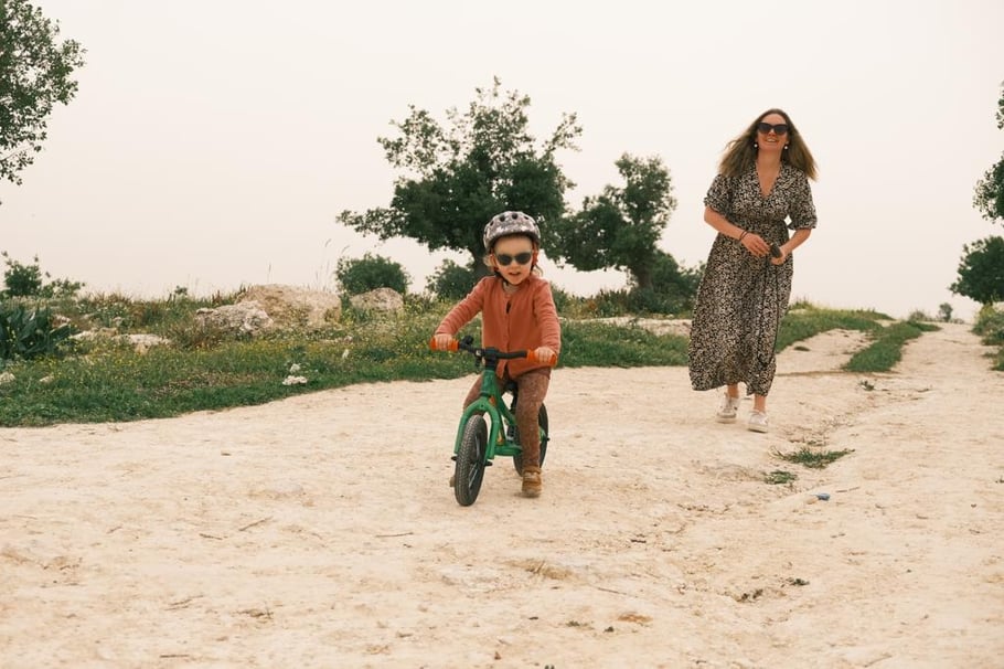 Das Laufrad haben wir zum Glück mitgenommen