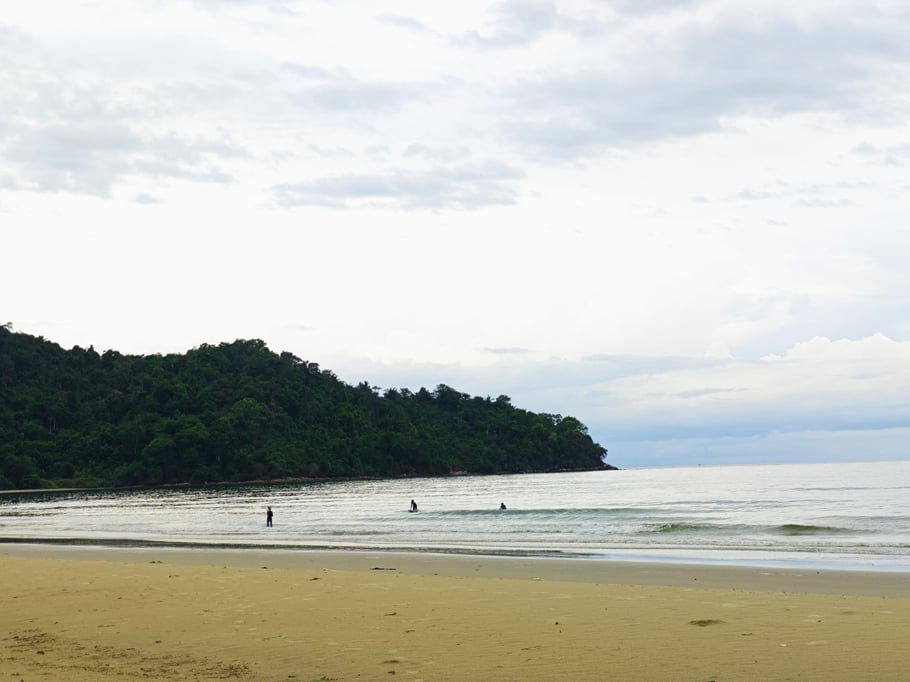 Beach just outside Kota Kinabalu
