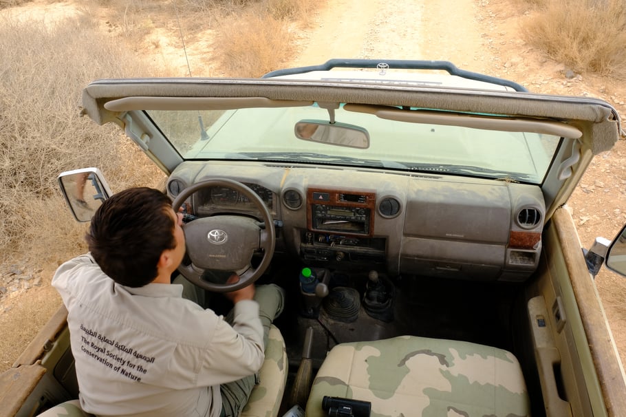 Hier ist er: Hassan kennt alle Pflanzen- und Sträucherarten