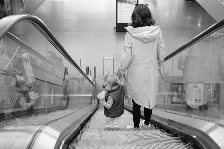 Spaziergang am Terminal....Wir warten auf das Test-Ergebnis