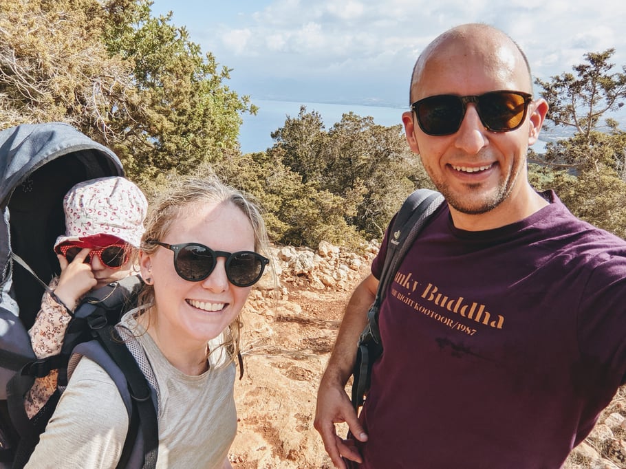 Auf dem 7km langen Aphrodite Trail