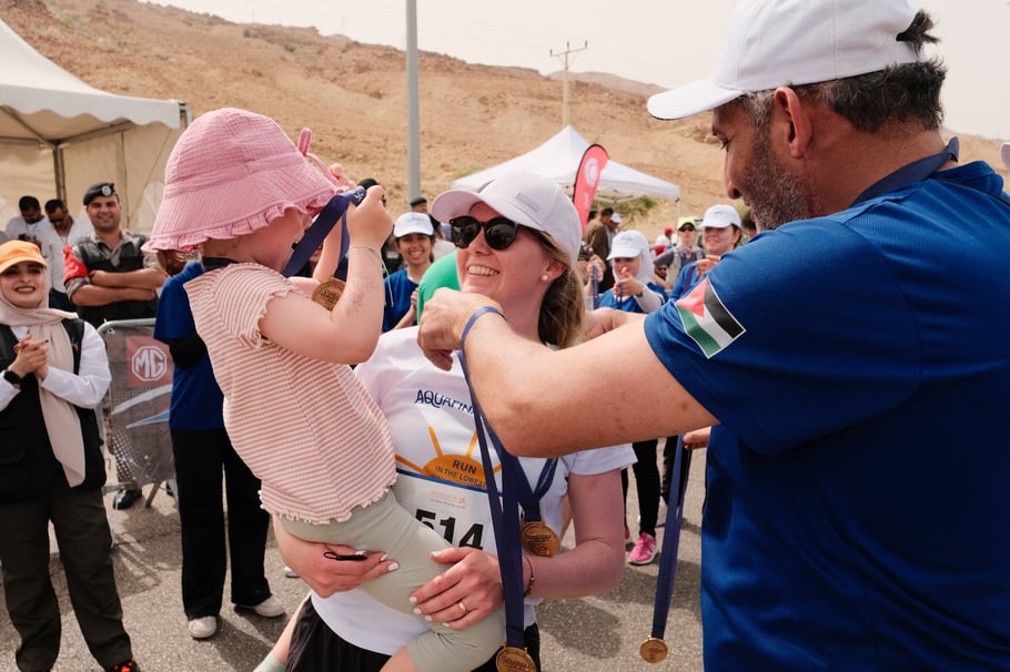 Medal for Johanna and me