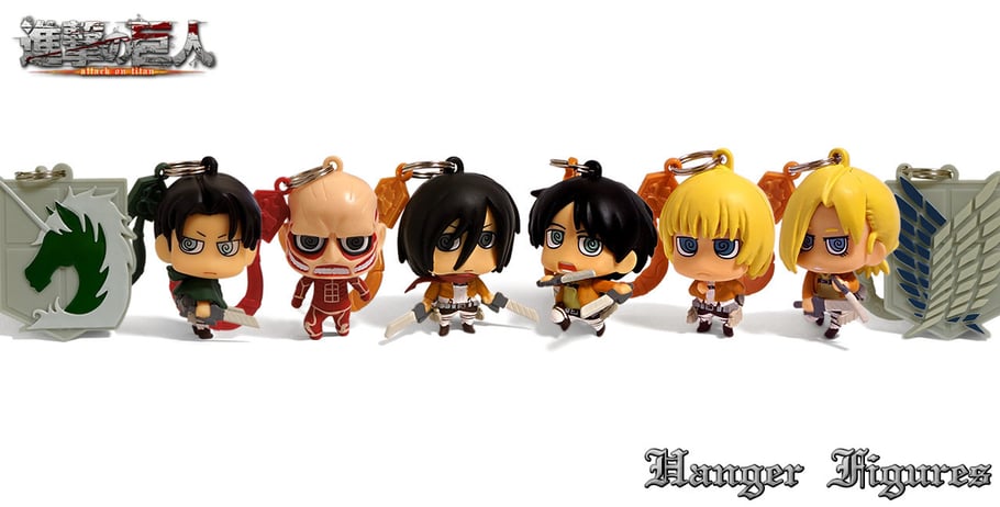 Attack on Titan Hanger Figures