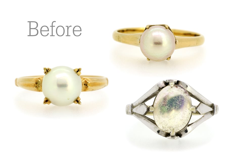 リフォーム前の指輪