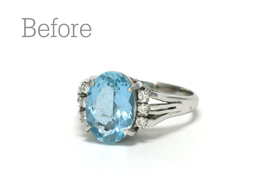 リフォーム前の指輪