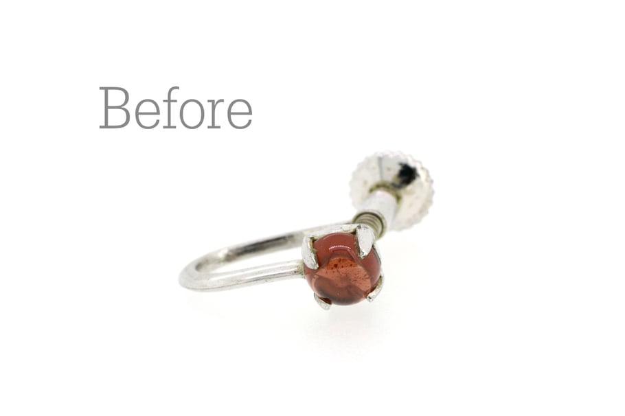 リフォーム前のイヤリング