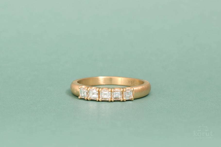 リフォーム後/K18YGダイヤモンドリング