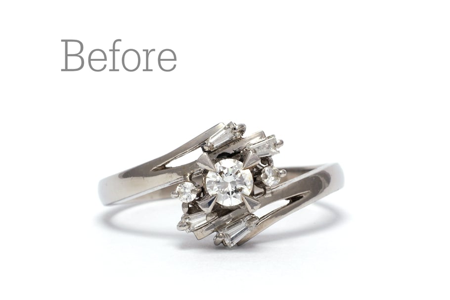 リフォーム前の指輪