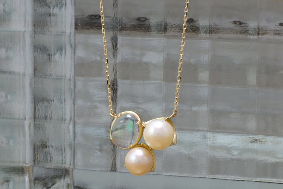 リフォーム後のK18ペンダント