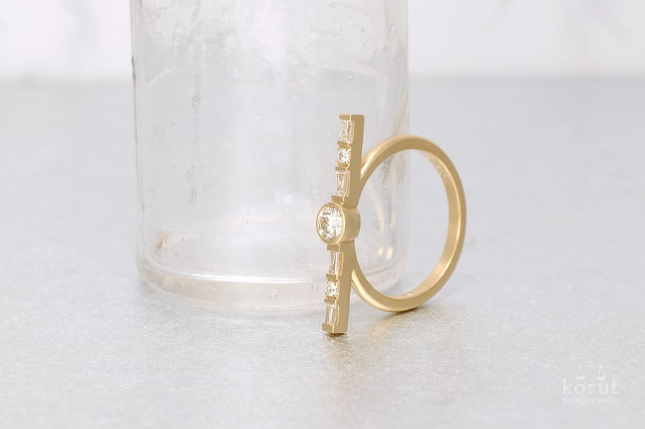 リフォーム後/K18YGダイヤモンドリング