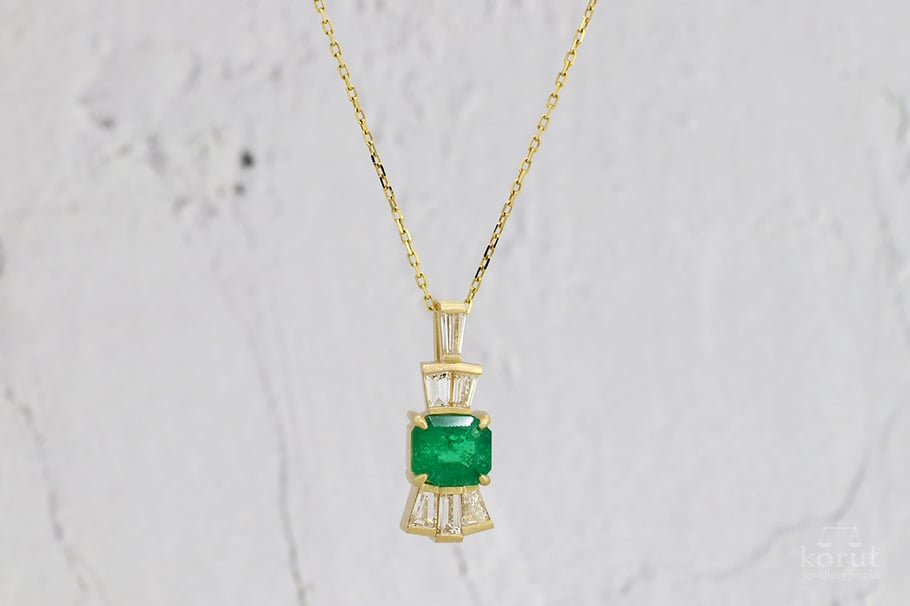 リフォーム後のK18ペンダント