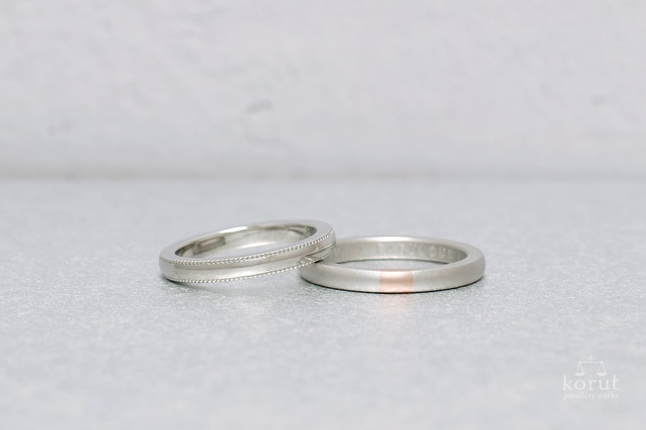 プラチナ製ピンキーリング