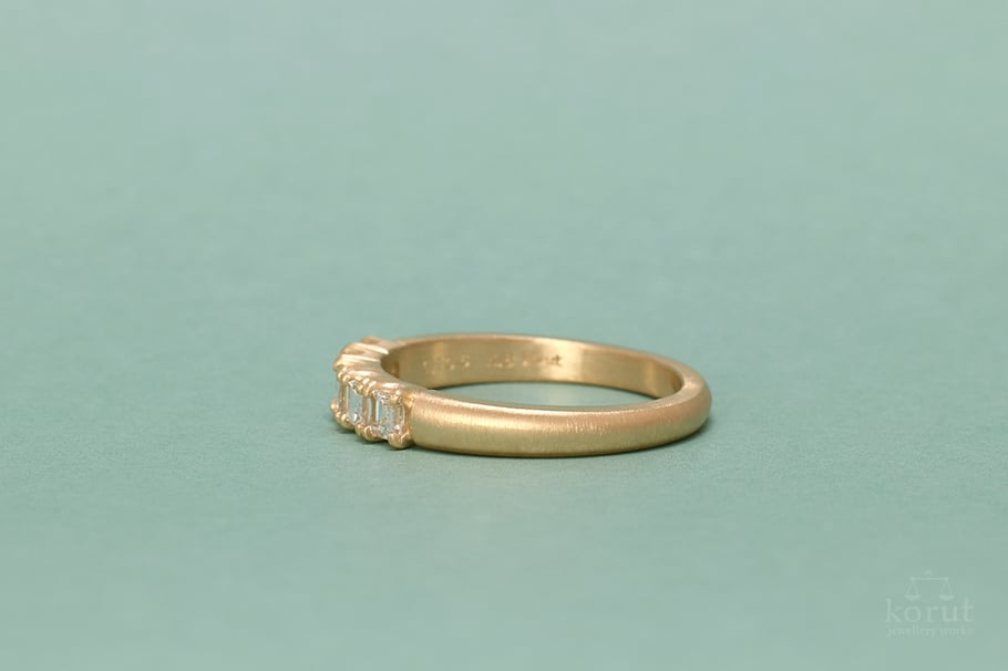 リフォーム後/K18YGダイヤモンドリング