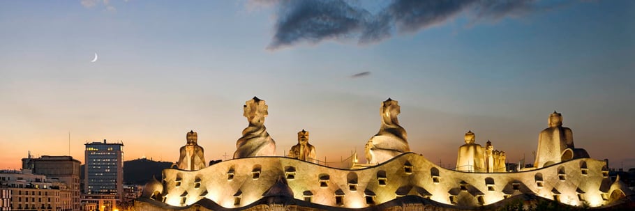La Pedrera (Casa Milà) Creado por Gaudí entre 1906 y 1912