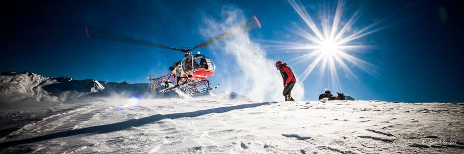 Helikopter Alpenrundflug mit Gletscherlandung