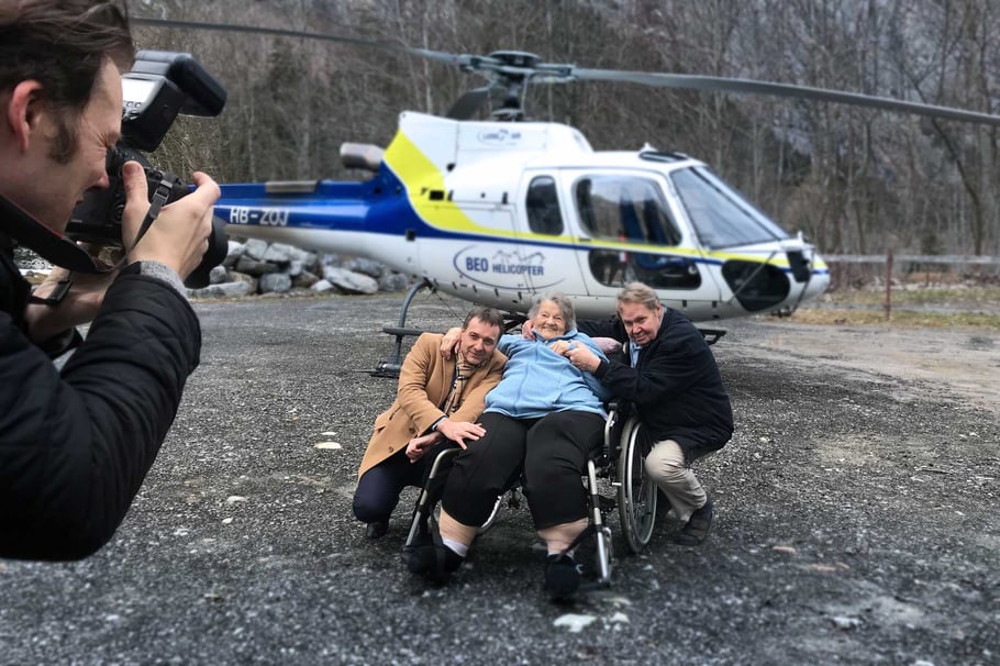 Anna Gutknecht erfüllt sich einen Herzenswunsch zusammen mit Guido Fluri