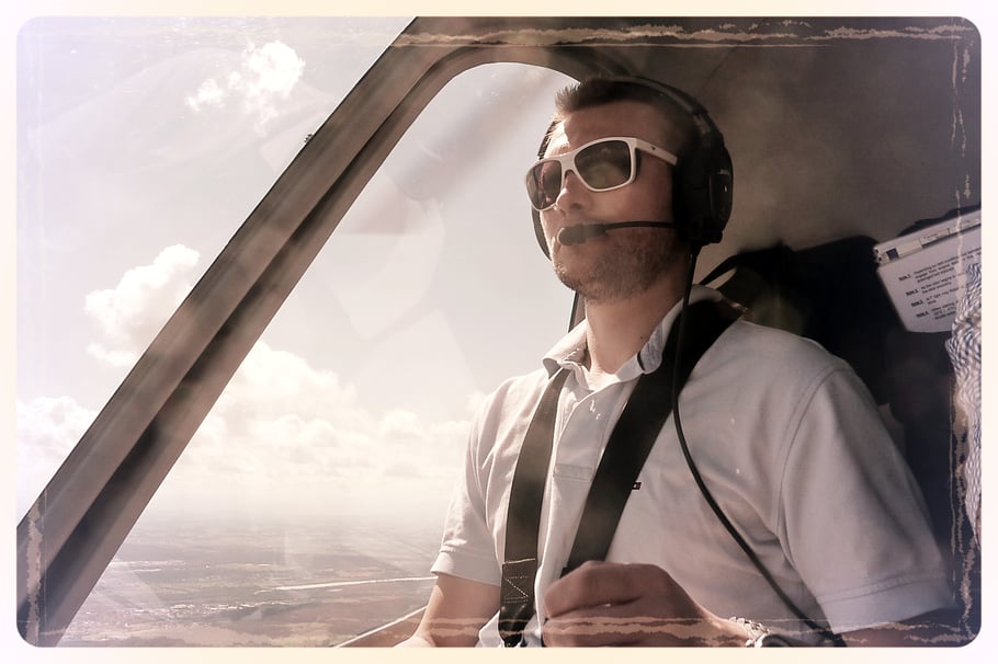 Pilot Stefan Vetter berichtet