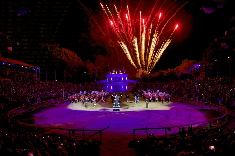 Royal Music Show - Deutschland Tattoo - Schloss Kaltenberg_Finale_Feuerwerk