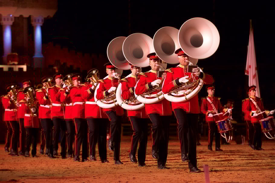 Royal Music Show - Deutschland Tattoo - Schloss Kaltenberg_Marching-Band