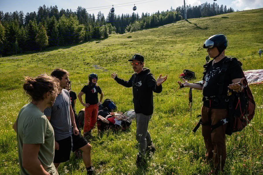 Abenteuer, Urlaub, Kitzbüheler Alpen, Vater und Sohn, Paragleiten