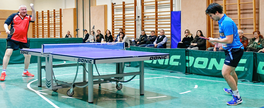 Die Zuschauer lieben ihn und er dankt es! Tomas Janci brachte sowohl gegen Oberpullendorf als auch gegen Bruck an der Leitha alle zur Verweiflung.