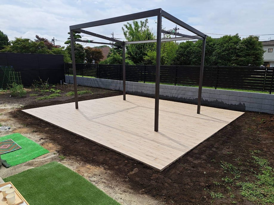 ストーンクラフト　BBQテラス