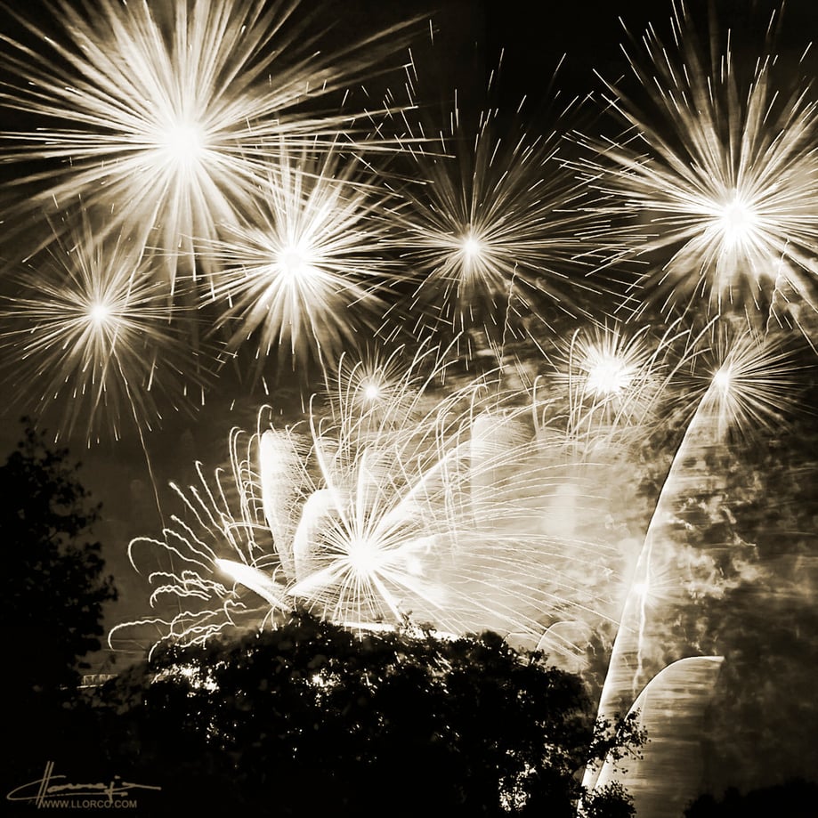 Castillo de fuegos en Barcelona - Sant Joan