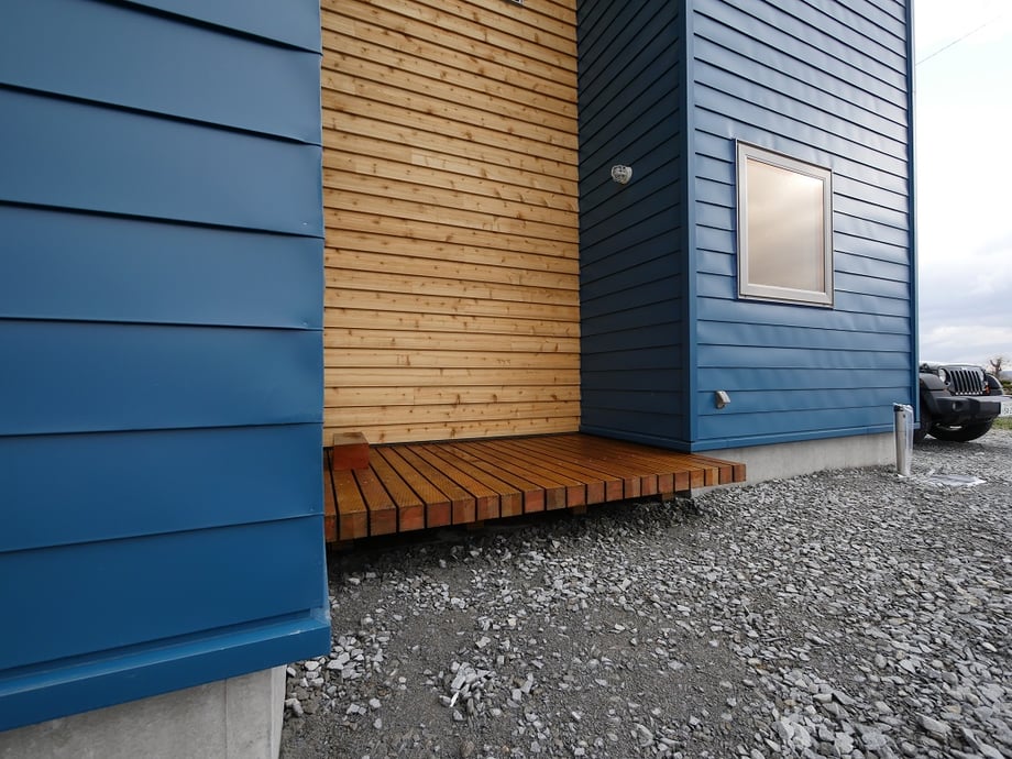 八幡平市の工務店　佐々木建設が施工した注文住宅の外観