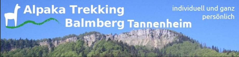 Auf der Jurakrete wandern mit Alpakas