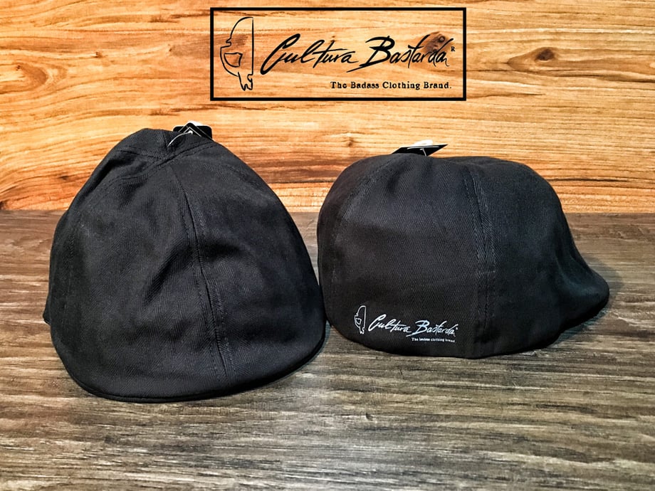 gorra, cafe racer, camionero, trucker, gorras, black, negra, gatsby, cultura bastarda, cap