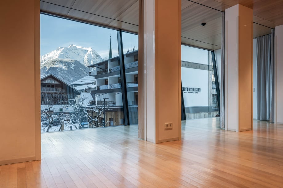 Bergblick im Europahaus Mayrhofen