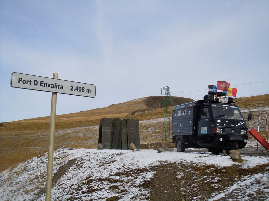 Auf drei Räder auf Reise, Dreiradreisen, , 3-Rad Ferien, 3-Rad Urlaub, Slow Travel, Langsam Reisen, Mit dem 2-Takter unterwegs, 2-Takt Reisen, 2-Takt Reisemobil, Ape Reisen, Mit Ape durch Europa, Dreiradtouren, Dreiradwohnmobil, Dreiradreisemobil, Dreirad