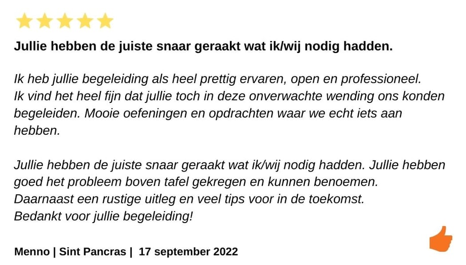 Relatie retreat retraite. Review 