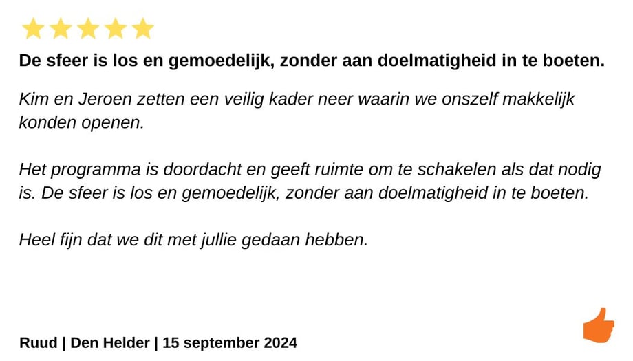 Review Relatieweekend Relatietraining Relatiecurcus