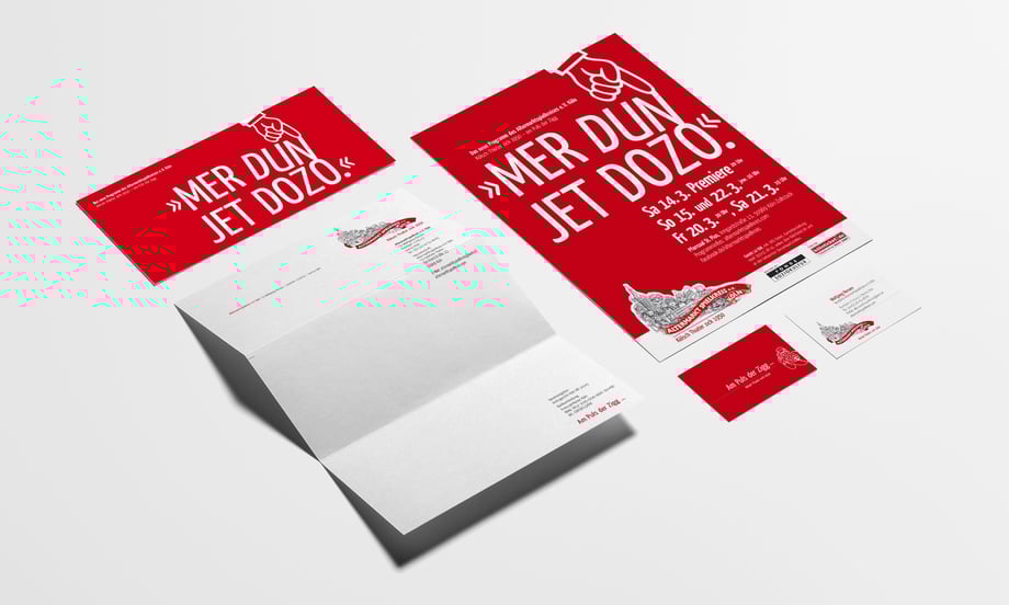 Corporate Design für Kölner Theaterensemble by Silke Jacobi