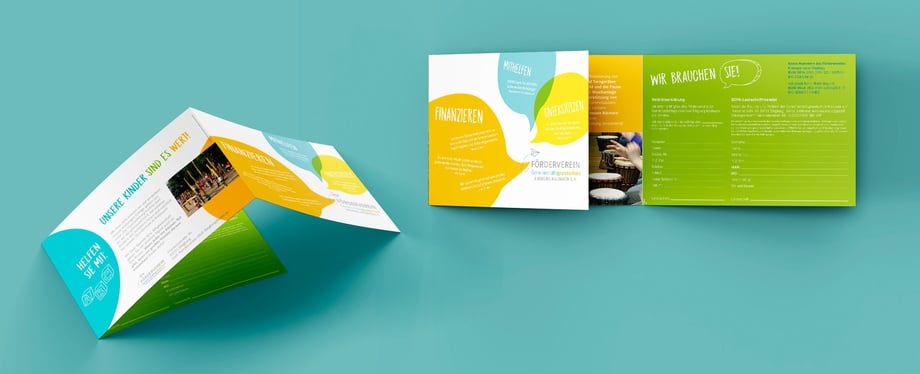 Flyergestaltung im Corporate Design by Silke Jacobi