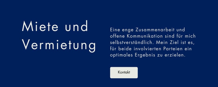 Miete und Vermietung von Gewerbeimmobilien durch die KlarText AG