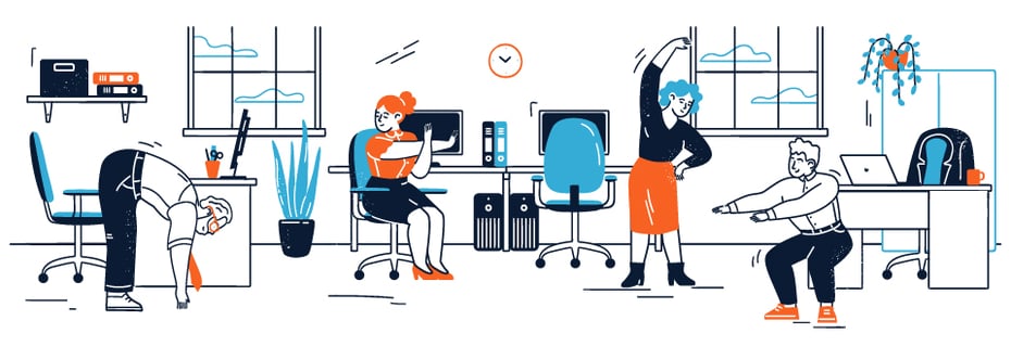 むくみ対策その2　長時間同じ姿勢にならない