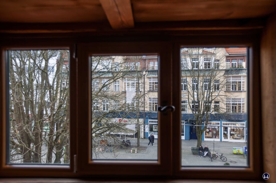 Ein Blick aus dem Fenster - es wird leider der letzte sein...