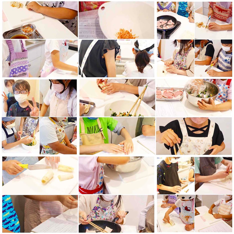 子供料理教室 親子料理教室 エムズレッスン 山岡真千子