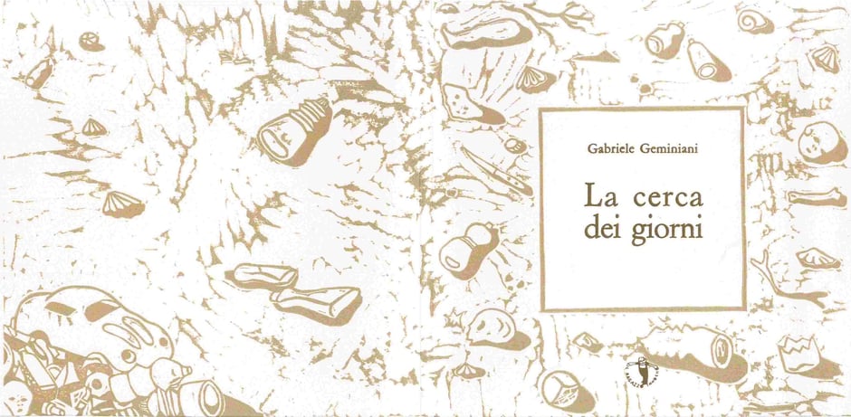 l'insieme della copertina con stampa tipografica e linoleum originale di Luciano Ragozzino