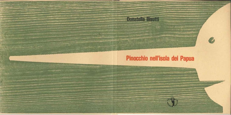 xilografia originale sulla doppia pagina di copertina