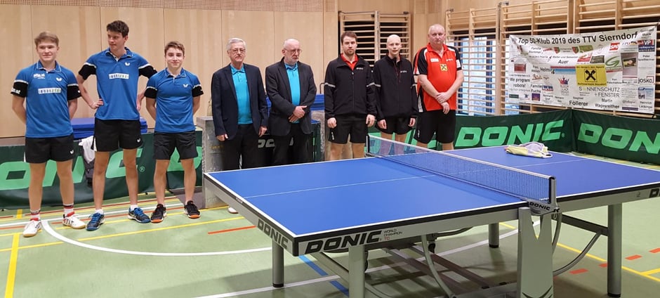 Die Salzburger kamen mit der jüngsten Mannschaft ever: Stütz, Eber und Bichler. An den Zählgeräten: Reinhard Blauensteiner und Marcel Petry.