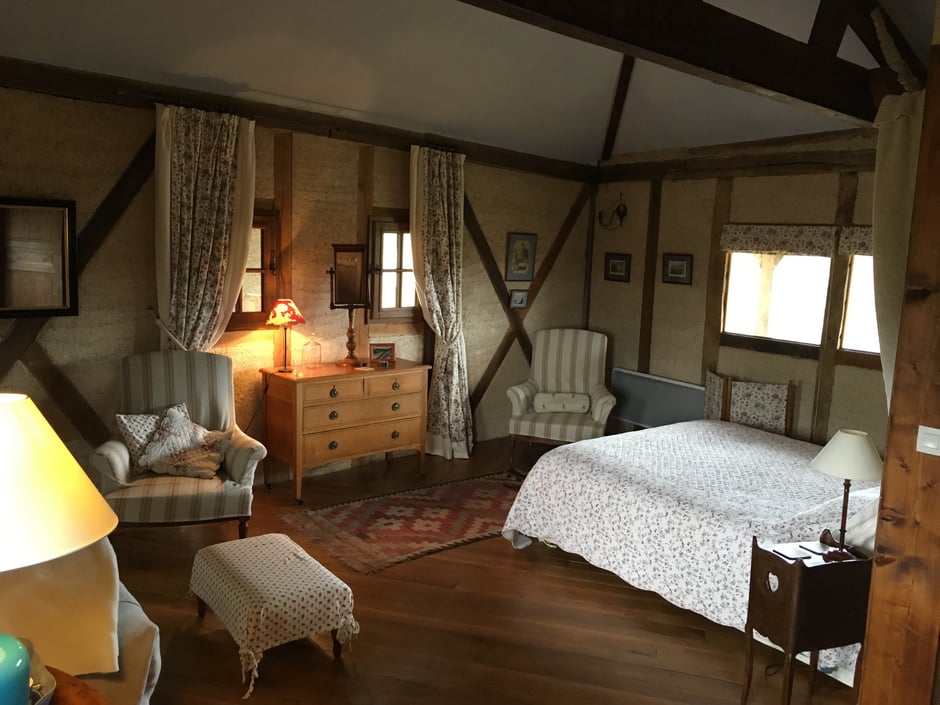 Chambres d'hôtes château de Mayragues -Castelnau de Montmiral Tarn - Chambre Braucol