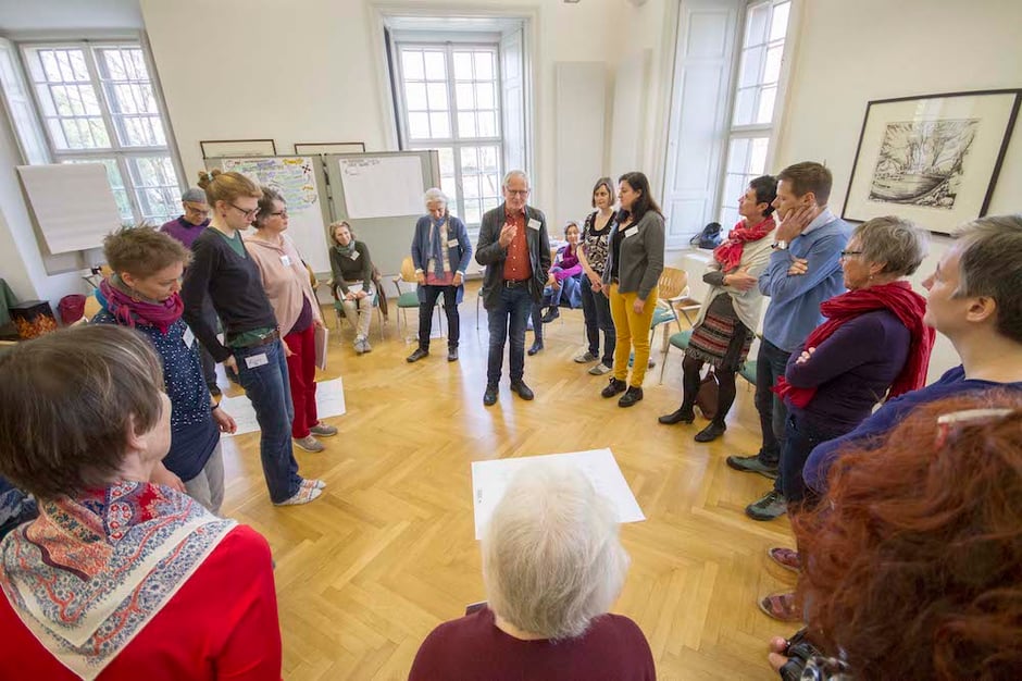 TZI in Aktion: Gruppenbild bei einer Veranstaltung