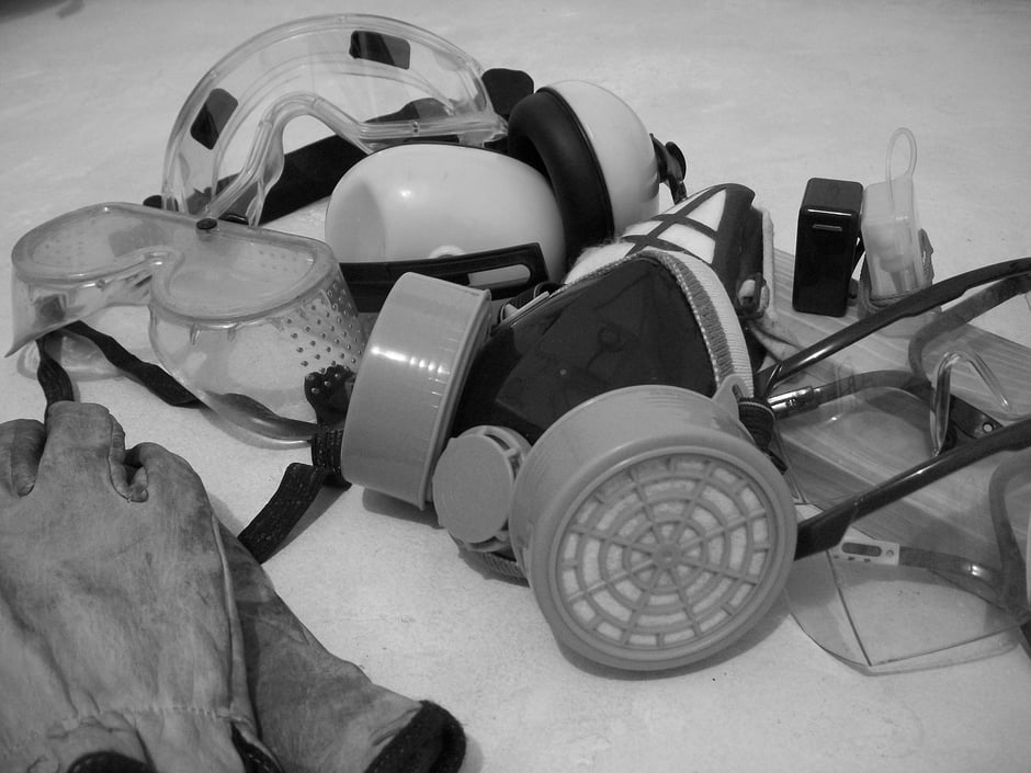 Lunettes de chantier et masques de protection pour le travail toute sécurité